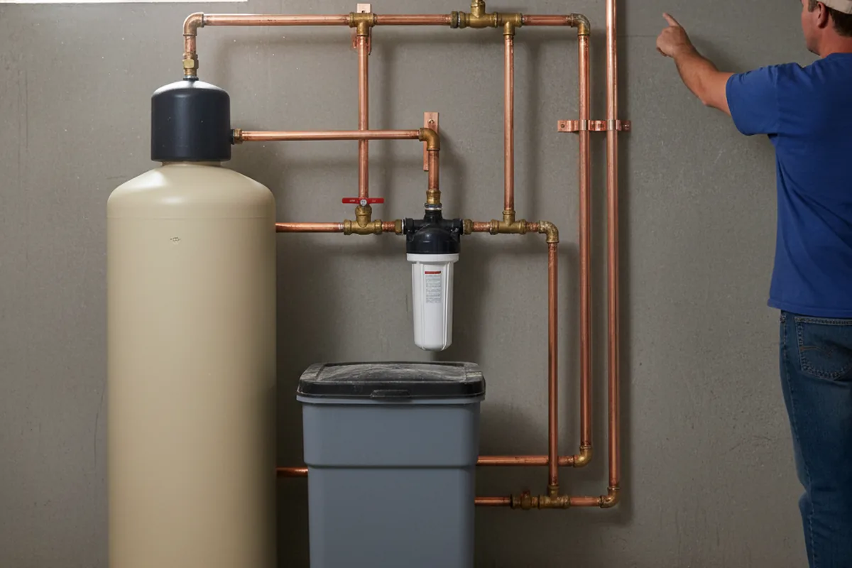 Whole-house water treatment system installed in Franklinton
